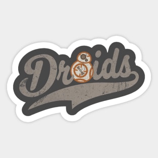 Team Droids Sticker